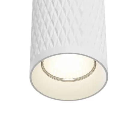 Потолочный светильник Фокус Дизайн / Focus Design 1*GU10 10 Вт, C036CL-01W. TM Maytoni