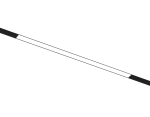 Светильник трековый светодиодный Magnetic standard 48V 20mm GL4455 BK черный IP20 10W 3CCT 3000-6000K SMART 120° 304*22*45