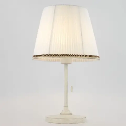 Citilux Линц CL402720 Настольная лампа патина с белым абажуром