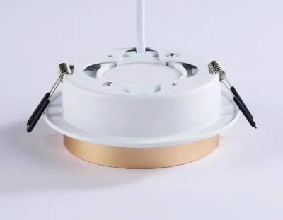Светильник встраиваемый TN5226 WH/GD белый/золото GX53 max 12W D110*35
