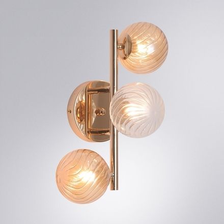Бра Arte Lamp ETEREO A5261AP-3GO, 3хG9