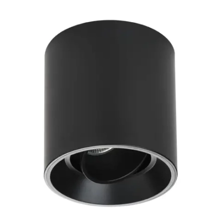 051007 Светильник PVC BINOCO UNO GU10 ЧЕРНЫЙ