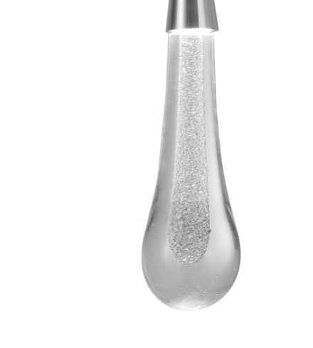 07861-1A,02 Подвес Гутта хром d10 h200 Led 3w (4000k)