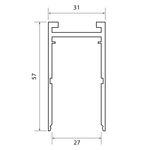 ST015.439.00 Шинопровод SKYLINE 220 ST-Luce Черный