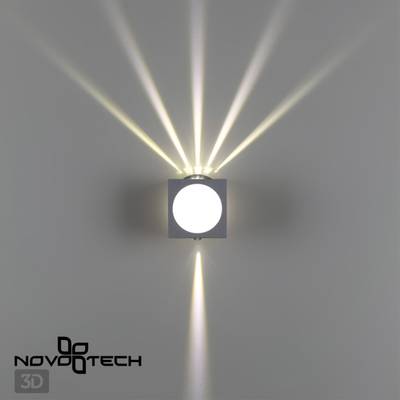 358565 STREET NT21 379 темно-серый Ландшафтный настенный светильник IP54 LED 4000K 8W 85-265V CALLE