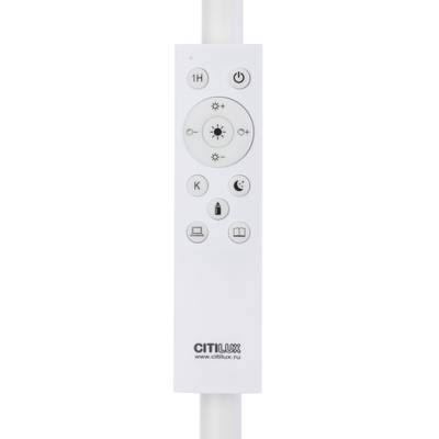 Citilux Alex CL804050 Торшер с пультом Белый