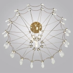 7000/51CL CLASSIC ODL_EX25 069 Потолочный светильник металл/хрусталь/нерж сталь IP20 LED 51W 4000K 220-240V FLAMENCO