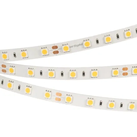 Лента RT-B60-10mm 24V Warm2400 (14.4 W/m, IP20, 5060, 5m) (Arlight, 14.4 Вт/м, IP20)