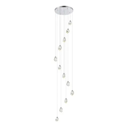 SL6114.103.12 Светильник подвесной ST-Luce Хром/Прозрачный LED 12*3W 3000K