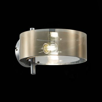 SL483.701.01 Бра Хром/Дымчатый E27 1*40W