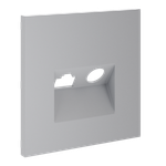 VLS002716 Накладка для розетки TV+RJ45 кат. 6, S70 (серый). (ТМ Maytoni)