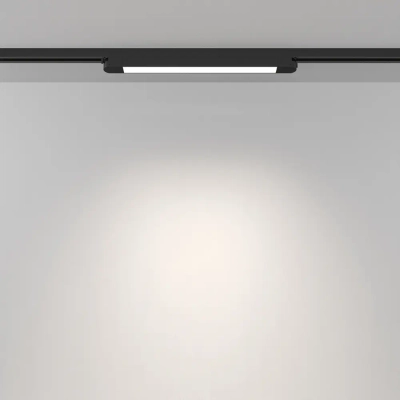 Трековый светильник Базис / Basis Unity 4000K 12Вт 110°, TR000-1-12W4K-B_1. TM Maytoni