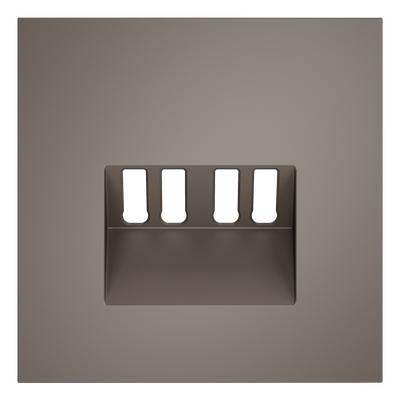 VLS001514 Накладка для розетки акустической 4-местной , S70 (капучино). (ТМ Maytoni)