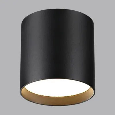 7129/8CL HIGHTECH ODL26 325 светильник черный/металл IP20 LED 8W 480Лм 3000K/4000K/6000K 120° 220-240V OBEN