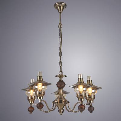 Подвесная люстра Arte Lamp TRATTORIA A5664LM-5AB, 5хE14
