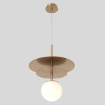 Светильник подвесной Crystal Lux UVA SP1.2 BRASS 3282/201.2
