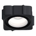 ST753.548.07 Св-к встр. светодиодный в натяжной ПВХ потолок Белый, Черный LED 1*7W 4000K 560Lm Ra80 60° IP20 L102xW102xH36 220-240V