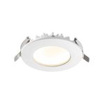 358805 SPOT NT21 292 белый Светильник встраиваемый светодиодный IP20 LED 8W 560Лм 3000K 100-240V GESSO