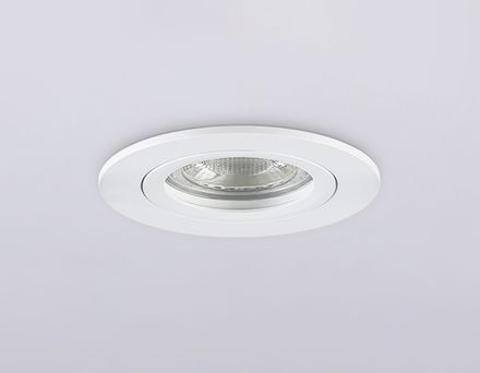 Светильник встраиваемый TN102450 WH белый GU5.3 D85*28