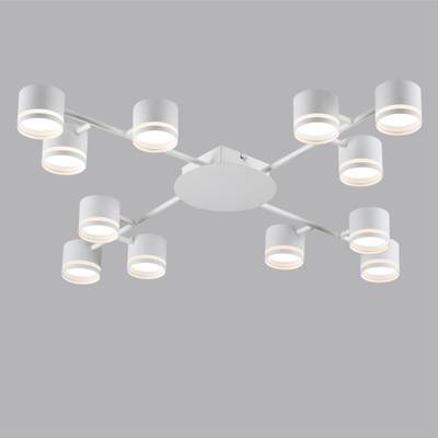 8235/12C COMFI LN25 белый, металл Люстра потолочная LED GX53 12*10W 220V GARETA