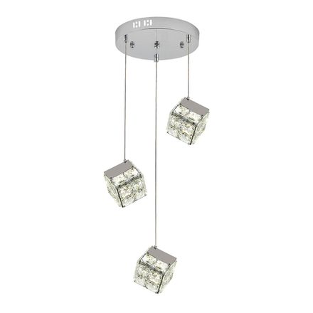 Подвесной светильник Indigo 12048/3P Chrome, 1хLED