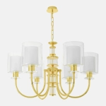 Люстра Crystal Lux ELENA SP6 GOLD 1621/306