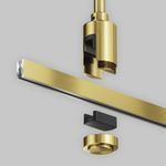 Крепление потолочное Long 700мм с вводом питания Flarity латунь, TRA159C-B1-BS. TM Maytoni