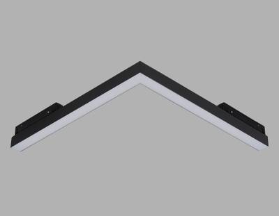 Трековый светильник-коннектор Magnetic SMART 220V 25mm GL1711 BK черный IP20 18W 4000K 120° 312*312*25