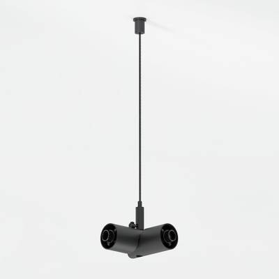 Module System Набор подвеса угловой без питания черный 85188/00