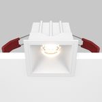 Встраиваемый светильник Alfa LED 3000K 1x10Вт 36° Dim Triac, DL043-01-10W3K-D-SQ-W. TM Maytoni