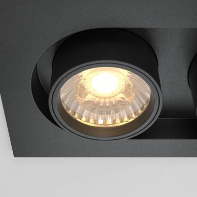 Встраиваемый светильник Hidden 3000K 2x10W 36°, DL045-02-10W3K-B. TM Maytoni