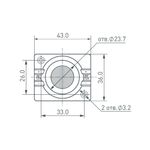 Модуль герметичный ARL-ORION-S15-12V Cool 15x55 deg (3030, 1 LED) (Arlight, Закрытый)