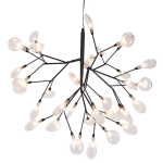 Светильник подвесной Crystal Lux EVITA SP36 BLACK/TRANSPARENT 1690/236