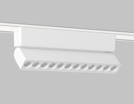 Светильник светодиодный трековый для шинопровода Magnetic Ultra Slim GV1472 WH белый IP20 12W 4200K 48V 24° 230*26*80