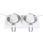Точечный встраиваемый светильник Arte Lamp TARF A2168PL-2WH, 2хGU10