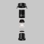 Стекло для пылевлагозащиты IP44 для светильников серии Dip 15Вт Glass001-D45. TM Maytoni