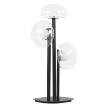 Настольная лампа Crystal Lux BOSQUE LG3 BLACK/TRANSPARENT 0270/503