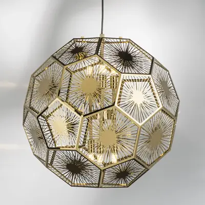 724262 Люстра FERMO 6х40W G9 ЗОЛОТО Lightstar