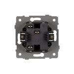 Механизм выключателя одноклавишный проходной SWT-MKP1-PL-WH-V (250V, 10A) (Arlight, -)