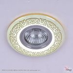 09502-9.0-001MN MR16+LED3W WH/GD светильник точ.