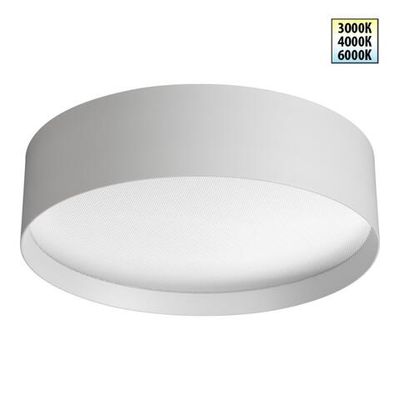 359600 OVER NT25 394 белый Светильник накладной светодиодный с переключ. цв. температуры IP20 LED 36W 220-240V 3000К\4000К\6000К ORBIS