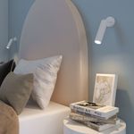 Настенный светодиодный светильник в стиле минимализм 20128/1 LED белый
