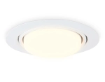 Светильник встраиваемый G10122 WH белый GX53 max 12W D120*48