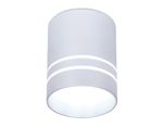 Накладной светодиодный точечный светильник TN241 SL/S серебро/песок LED 4200K 12W D80*100
