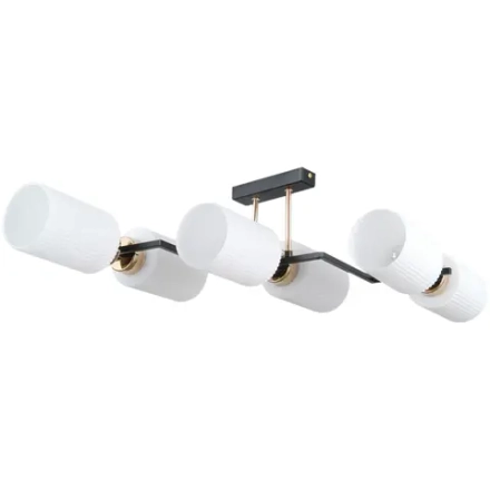 IL0809-6ASQ-25 BK AB NAPLES светильник потолочный ILLUMICO, E27х6