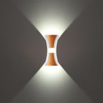 358937 STREET NT22 370 белый/золото Светильник ландшафтный светодиодный IP54 LED 4000К 12W 85-265V CALLE