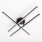 Citilux Стиг CL203131 LED Люстра потолочная с пультом Чёрная