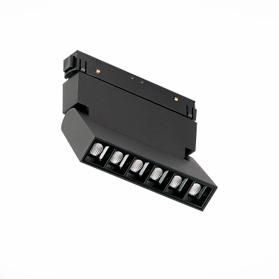 ST364.436.06 Магнитный трековый светильник Черный LED 1*6W 3000K 532Lm Ra>80 36° IP20 L120xW22xH108 48V