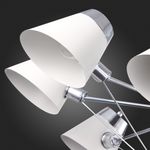 SLE155802-08 Люстра потолочная Хром/Белый E14 8*40W