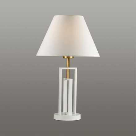5291/1T NEOCLASSI LN23 000 белый, латунь Настольная лампа E27 1*60W 220V FLETCHER